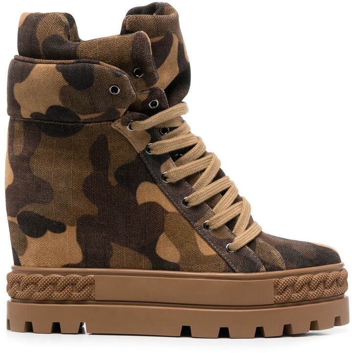 Camouflage Wedge Shoes | Shop The Largest Collection | ShopStyle