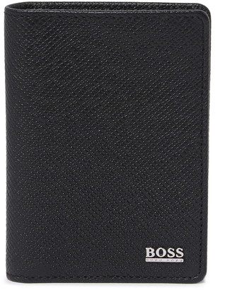 HUGO BOSS Signature Leather Bifold Wallet - ShopStyle
