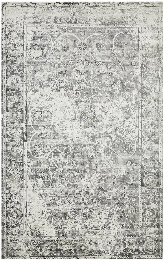 Solo Rugs Royal Loom Knotted Bamboo Silk Contemporary Rug