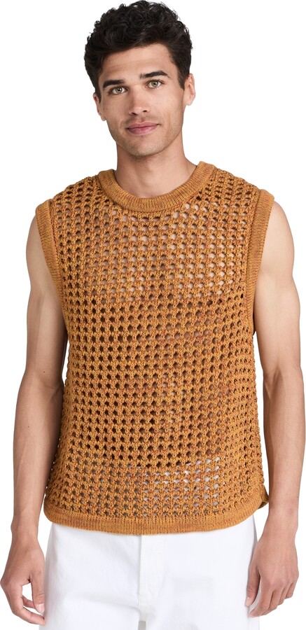 Nicholas Daley Crochet Vest - ShopStyle