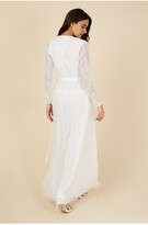 Thumbnail for your product : Little Mistress Maggie Ivory Maxi Embellished Dress