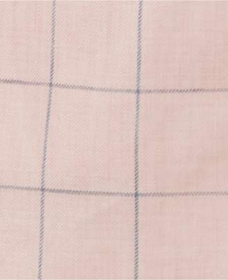 Tallia Men's Big & Tall Slim-Fit Pink/Gray Windowpane Sport Coat