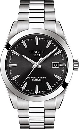 Tissot Gentleman Powermatic 80 Silicium Stainless Steel Watch