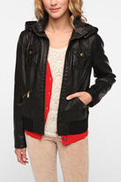 Thumbnail for your product : BDG Vegan Leather Bomber Jacket