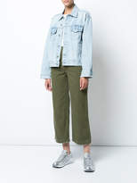 Thumbnail for your product : GRLFRND wide leg cropped jeans
