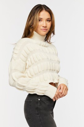 Forever 21 Ribbed Turtleneck Sweater
