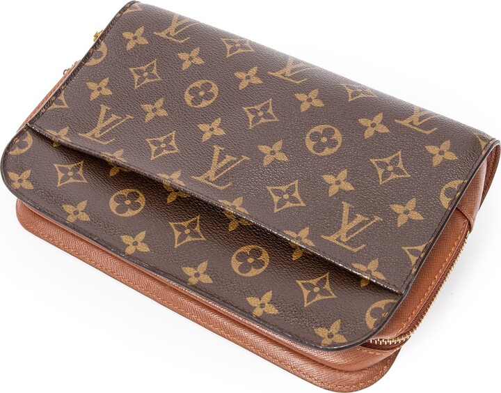 Louis Vuitton 2002 Pre-owned Orsay Clutch Bag - Brown