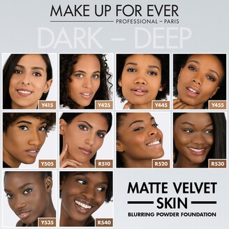 Matte velvet skin blurring powder clearance