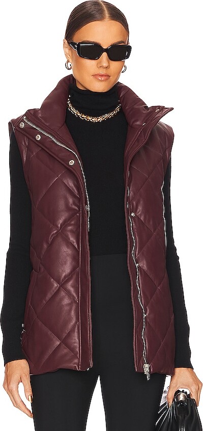 Womens Faux Leather Vest | ShopStyle