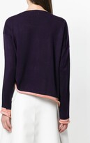 Thumbnail for your product : Comme Des Garçons Pre-Owned 1991 Asymmetric Knitted Blouse