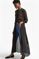 Thumbnail for your product : French Connection Donna Sheer Embroidered Maxi Dress