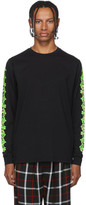 Thumbnail for your product : SSS World Corp Black Fire Dollar Long Sleeve T-Shirt