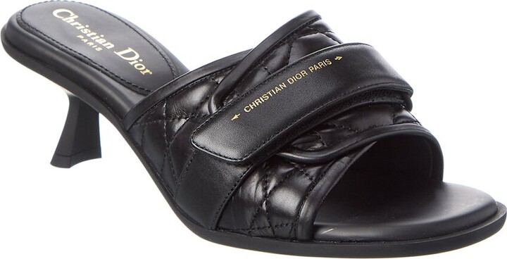 Christian Dior Women's Black Sandals | ShopStyle