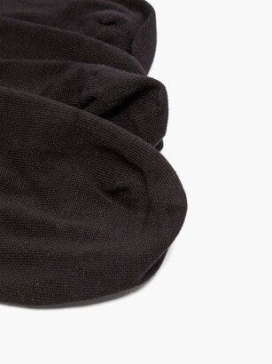 CDLP Pack Of Three Bamboo-blend Low-cut Socks - Black