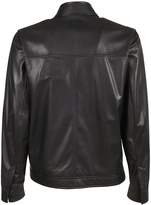 Thumbnail for your product : Z Zegna 2264 Leather Bomber Jacket