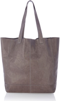 Thumbnail for your product : Oasis Leather Unlined Shopper Bag