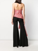 Thumbnail for your product : Halpern Draped Strapless Top