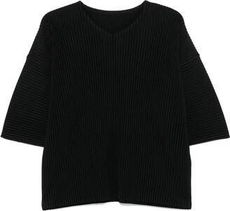 トップス HOMME PLISSE ISSEY MIYAKE JERSEY SHIRT Homme Plissé Issey Miyake Jersey Shirt - ShopStyle T-shirts