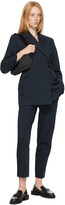 Thumbnail for your product : Ganni Navy Pinstripe Suit Trousers