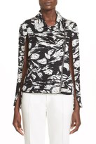 Thumbnail for your product : Yigal Azrouel Printed Cape Jacket