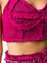 Thumbnail for your product : Loulou Frayed Knitted Top