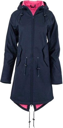 SS7 Womens Parka Fishtail Raincoat Sizes 10 to 22 Khaki Navy