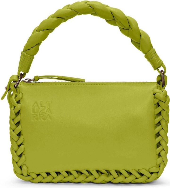 Cross body bags Michael Kors - Braided flap bag in lime green