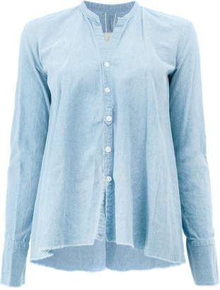 Greg Lauren classic fitted blouse