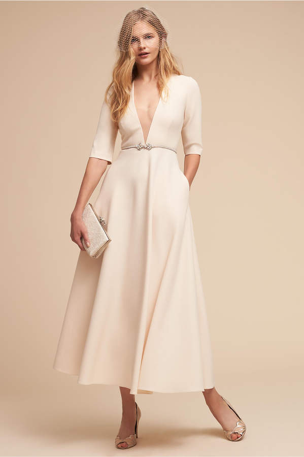 Fashion Look Featuring BHLDN Wedding Dresses and BHLDN Wedding