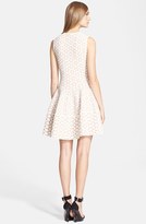 Thumbnail for your product : Alexander McQueen Textured Knit Fit & Flare Dress
