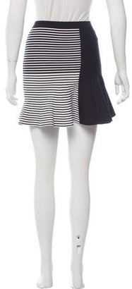Ohne Titel Striped Mini Skirt