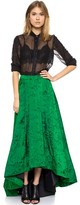 Thumbnail for your product : Alice + Olivia Cohe Asymmetical Center Pleat Skirt