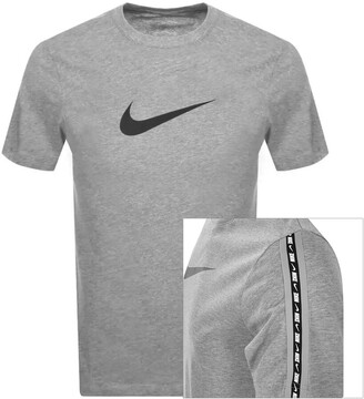 Nike Repeat Logo T Shirt Grey - ShopStyle