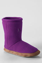 Thumbnail for your product : Lands' End Women's Fleece Bootie Slippers