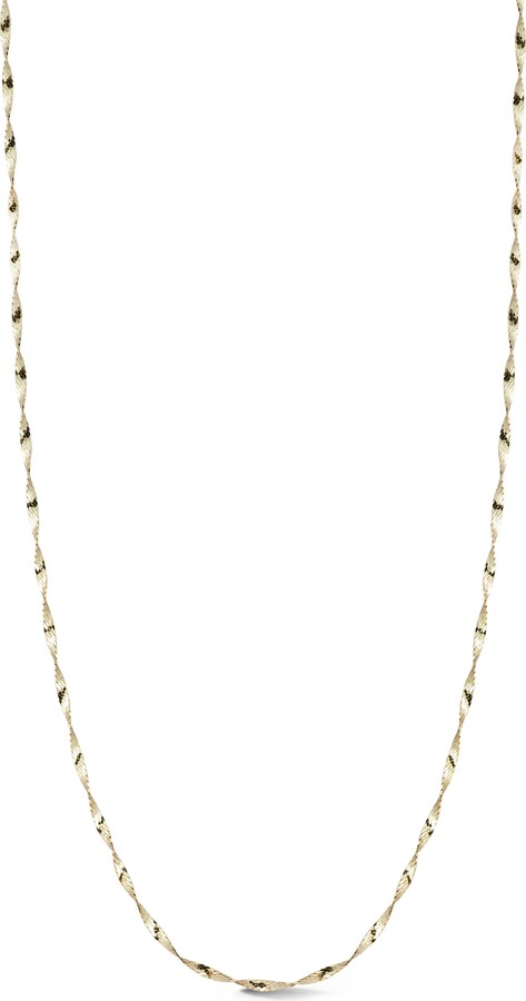 Michael Kors Women's Premium Sterling Silver Pavé Empire Link Pendant  Necklace - MKC1655CZ040 | Watch Republic