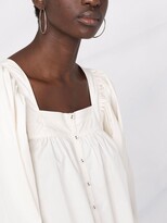Thumbnail for your product : Ulla Johnson Long-Sleeve Cotton Blouse