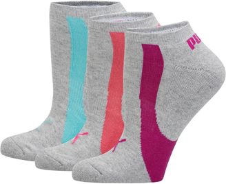 Puma Bamboo Women's No Show Socks (3 Pack)
