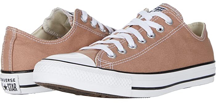 khaki colored tennis shoes