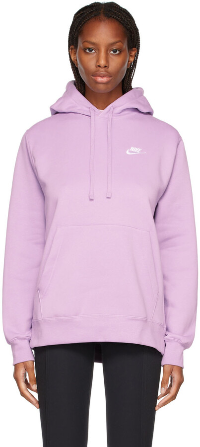 Purple nike womens hoodie Clearance