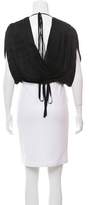 Thumbnail for your product : Tome Satin Pleated Wrap Top w/ Tags
