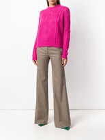 Thumbnail for your product : Rochas Embroidered Fitted Sweater