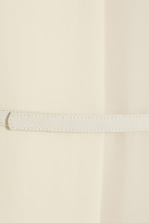 Thumbnail for your product : Stella McCartney Lisette folded two-tone silk crepe de chine dress