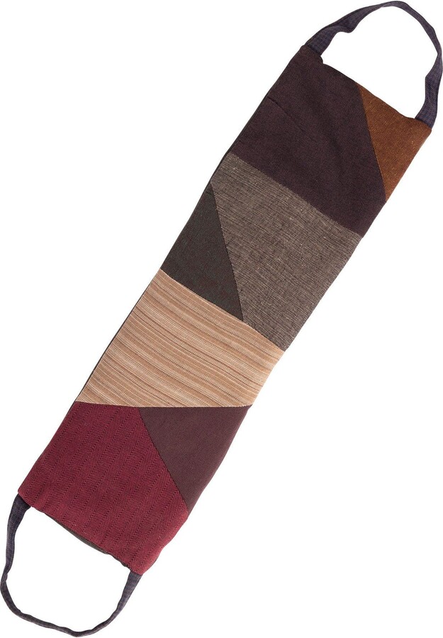 Ten Thousand Villages Patchwork Flaxseed Neck Wrap