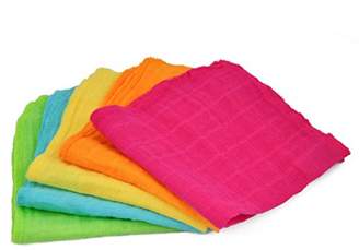 Green Sprouts Brights Organic Muslin Face Cloths (Pink Set, Pack of 5)