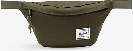 Herschel Womens Ivy Green Classic Hip Pack Woven Belt Bag
