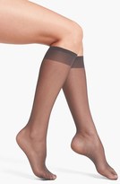Thumbnail for your product : Nordstrom Sheer Toe Knee High Trouser Socks