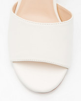 Thumbnail for your product : Le Château Jewel Embellished Block Heel Slide