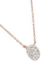 Thumbnail for your product : Dana Rebecca Designs 14kt rose gold Lauren Joy mini disc diamond necklace