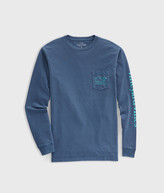 Thumbnail for your product : Vineyard Vines Big & Tall Vintage Whale Long-Sleeve Pocket Tee