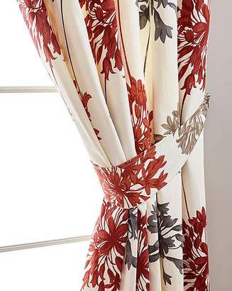 Fashion World Millie Printed Floral Curtain Tie-Backs